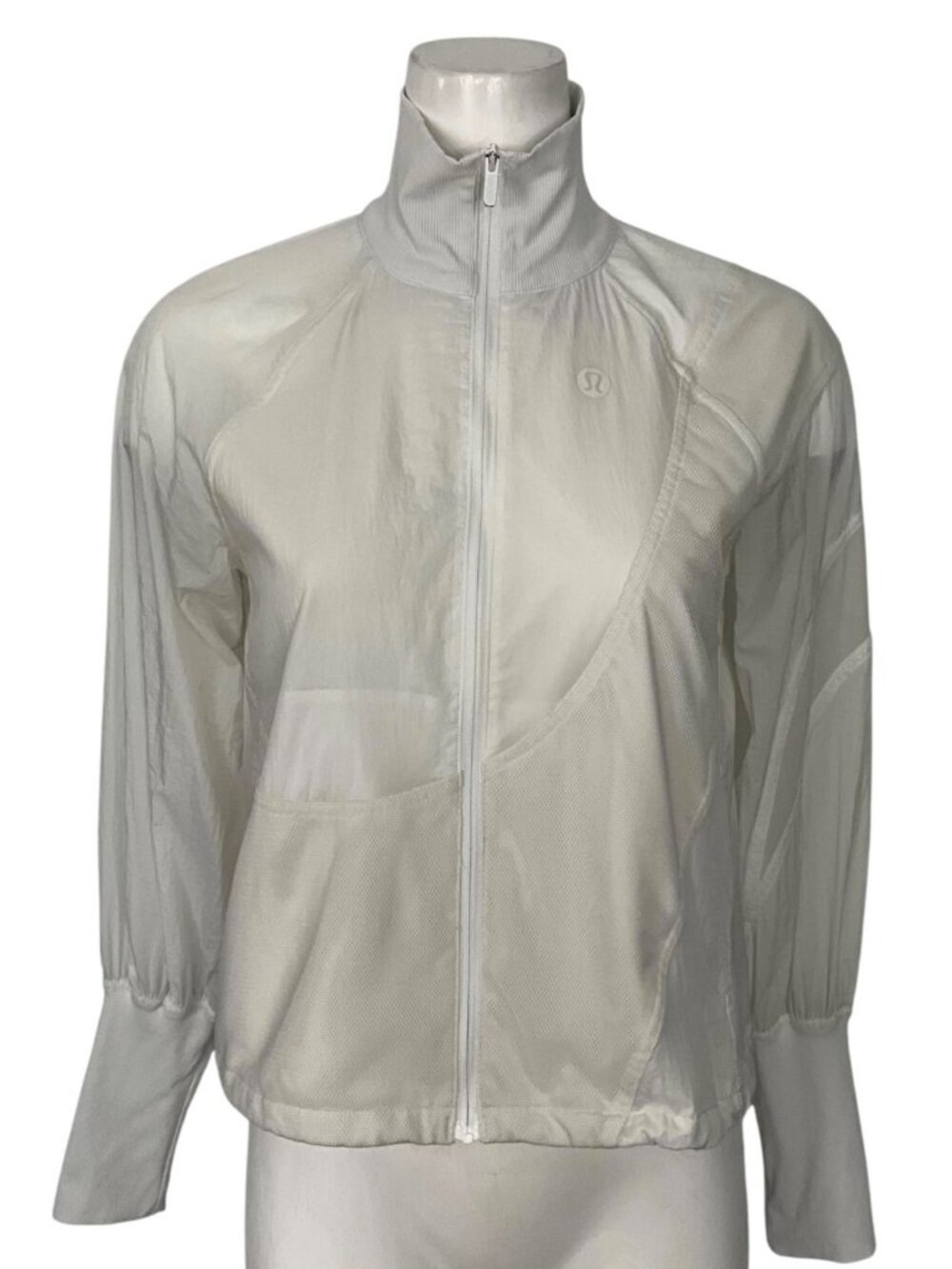 Lululemon Lightweight Tennis Full Zip Track Jacket 2 White